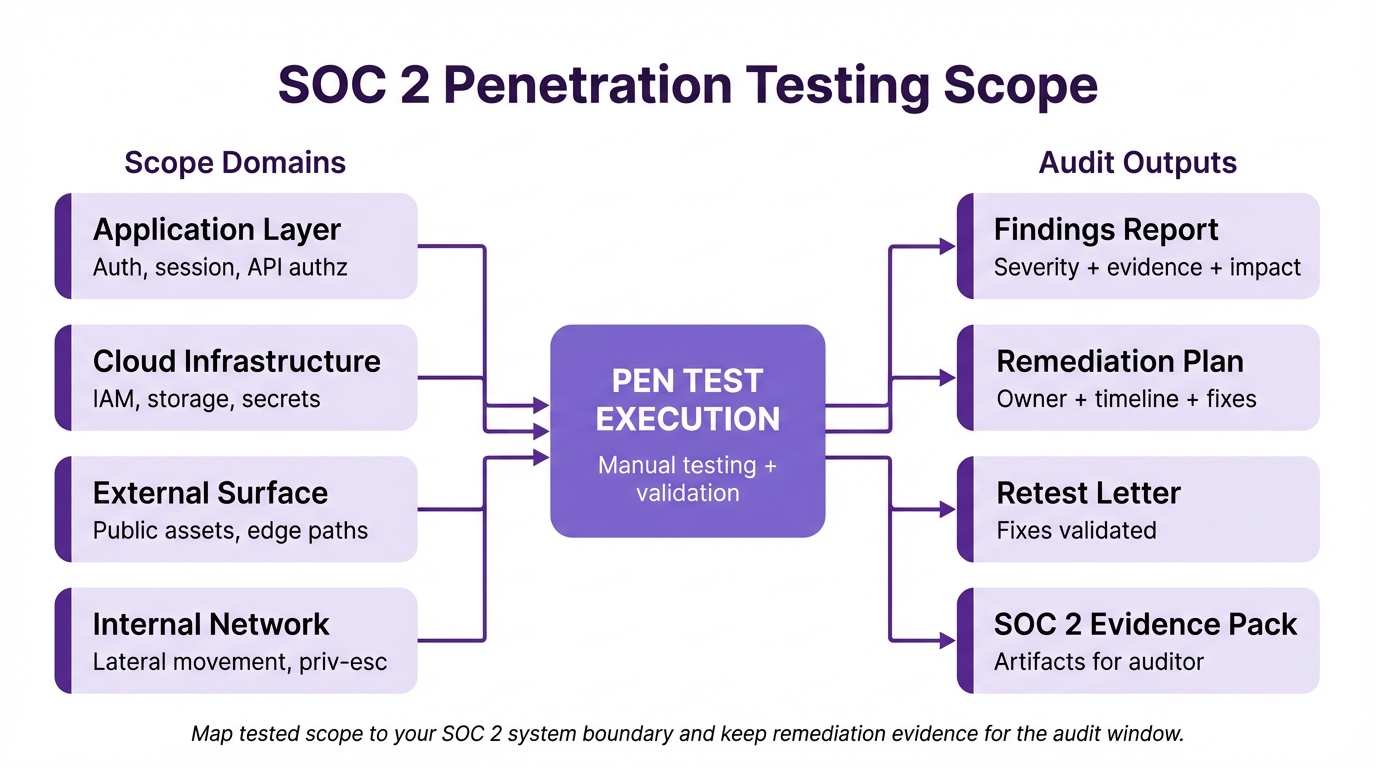 SOC 2 Pen Test Scope Alignment